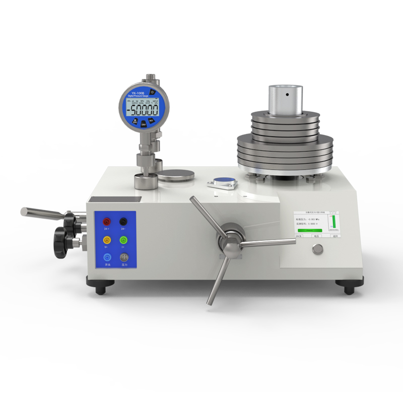 自旋式活塞壓力計